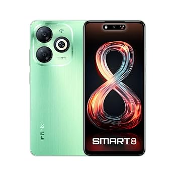 Infinix Smart 8 HD (64 GB) 3GB RAM (Crystal Green) : Amazon